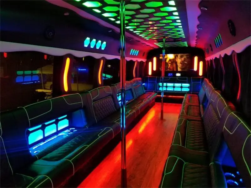 Earthquake Washington DC party bus service for Buzzard Point events