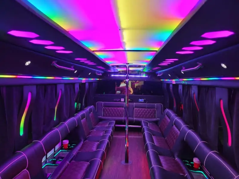 Storm Washington DC party bus for large Buzzard Point groups
