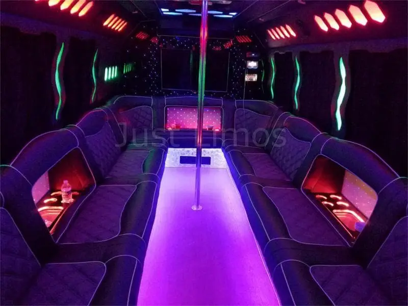 Thunder party bus rental in Washington DC for Buzzard Point match days
