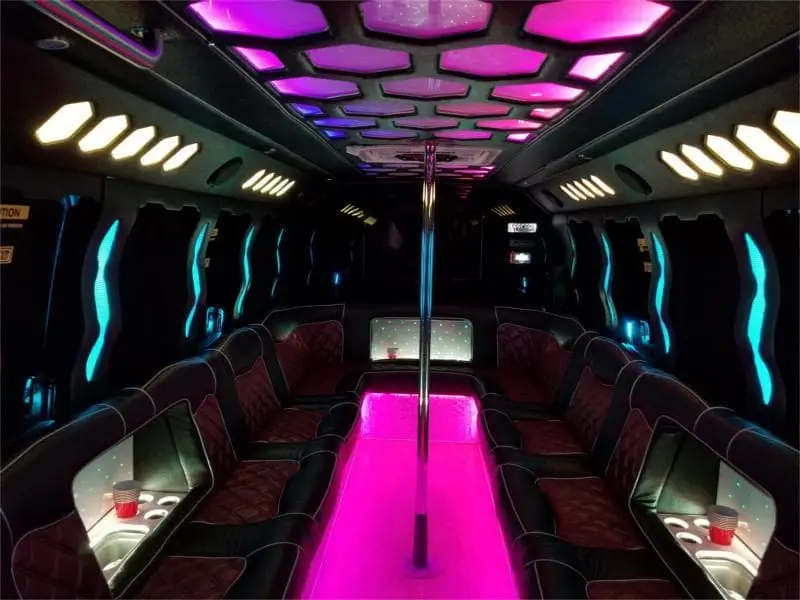 Volcano party bus service Washington DC for Buzzard Point nightlife