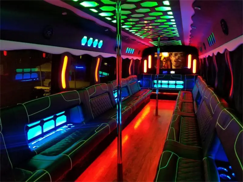 38-40 Pax Earthquake party bus